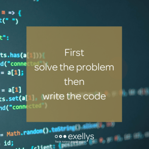 First solve the problem then write the code