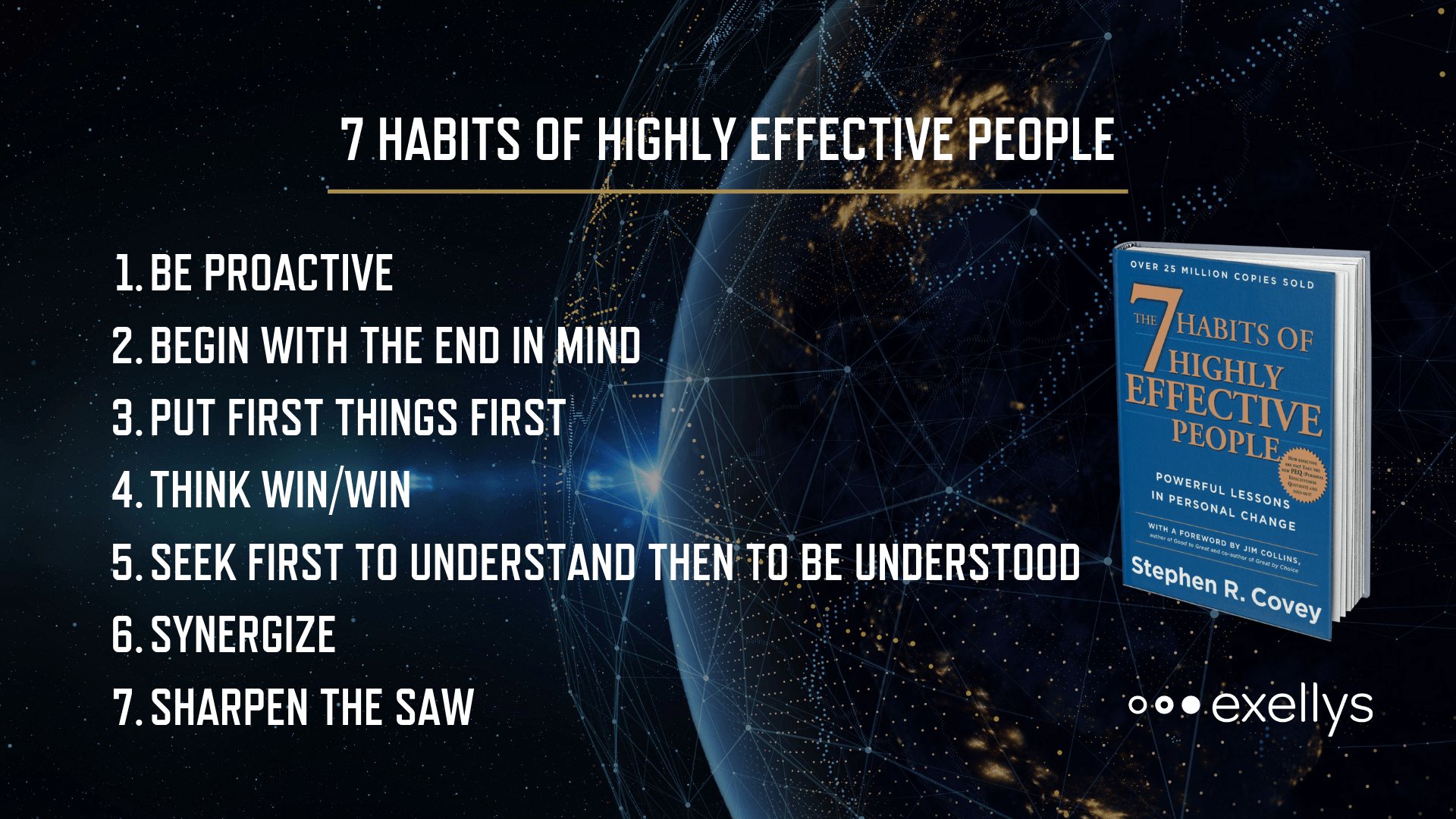 How to adopt the 7 habits of highly effective people