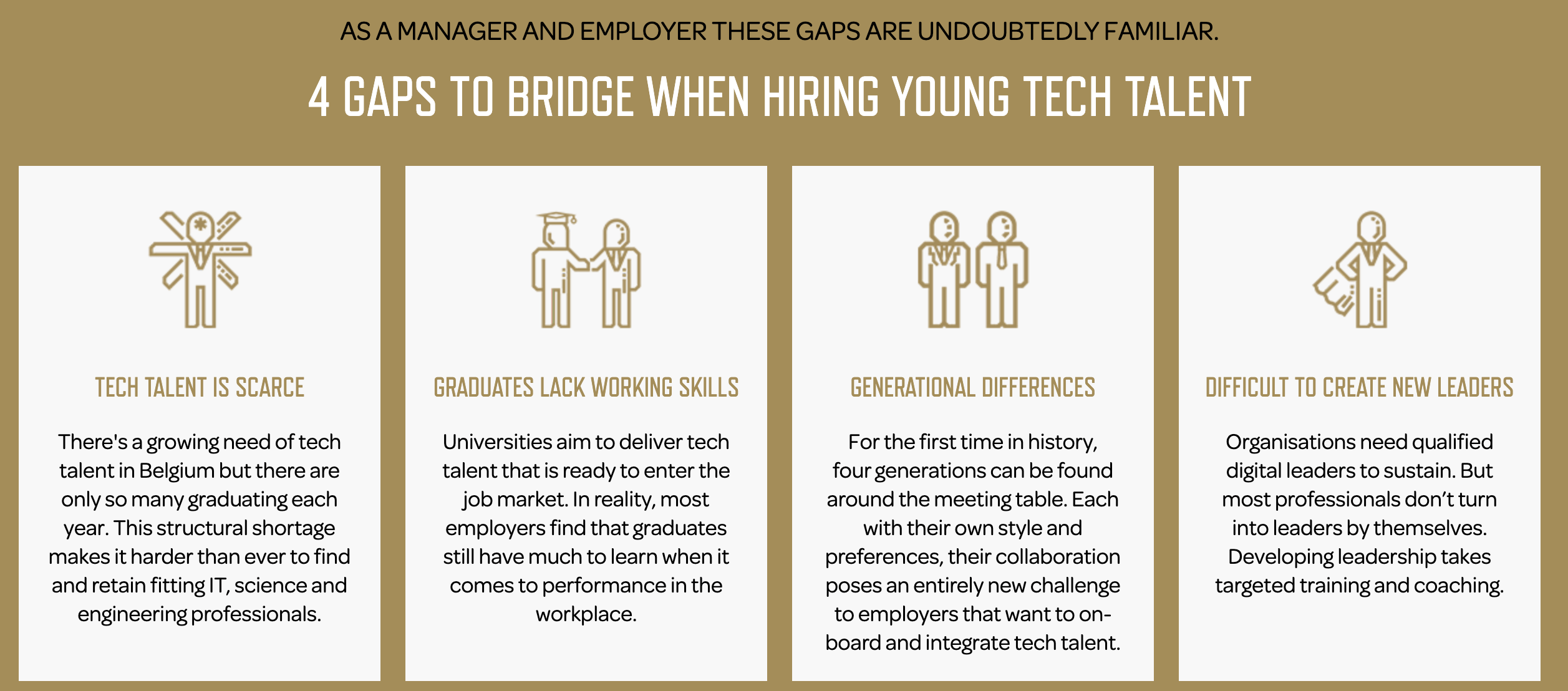 bridging the gap between generations in the workplace