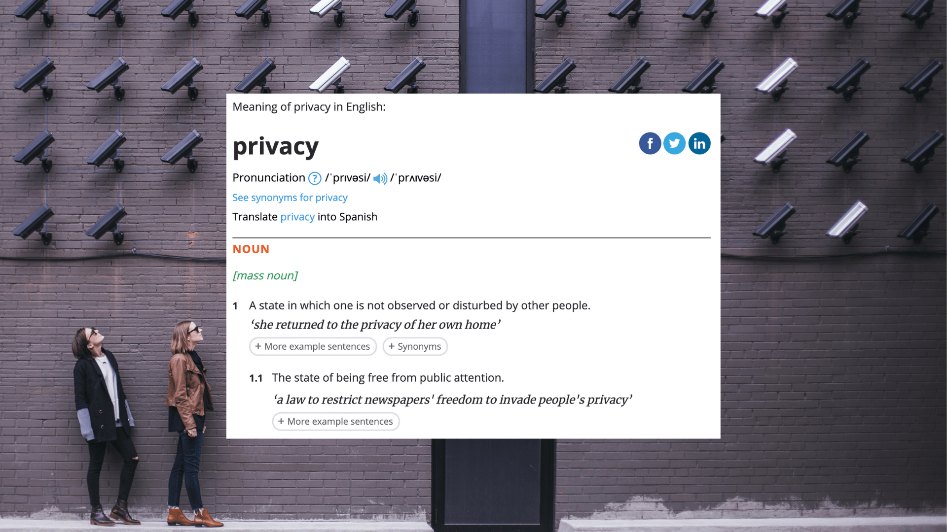 Privacy definition