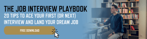The job interview playbook - banner